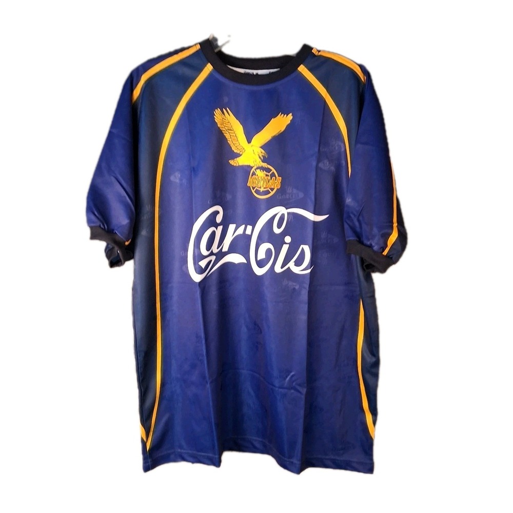 Vtg NOS Aguilas Soccer Jersey Garcis Size XL Mexico Futbol Car-Cis‎ 90s